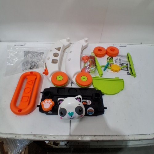 FISHER-PRICE 2-SIDED STEADY SPEED PANDA WALKER INTERACTIVE BABY TOY WITH LIGHT, 100+ SONGS, SOUNDS & PHRASES (MODEL: ‎HGM26) image 3
