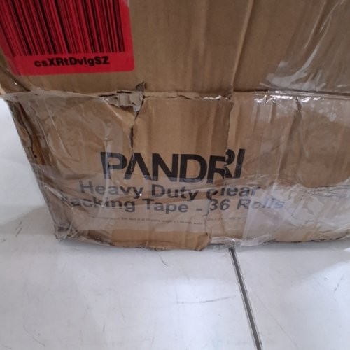 36PK PANDRI HEAVY DUTY CLEAR PACKAGING TAPE - CLEAR image 2