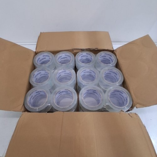 36PK PANDRI HEAVY DUTY CLEAR PACKAGING TAPE - CLEAR image 3