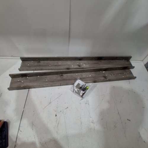 2PK GIFTGARDEN FLOATING SHELVES - 36" - GREY - (MODEL: Q-BJMZ230233) image 2