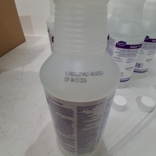 12PK *EXPIRED* DIVERSEY OXIVIR TB RTU DISINFECTANT CLEANER - 946 ML EACH (MODEL:4277293) image 5