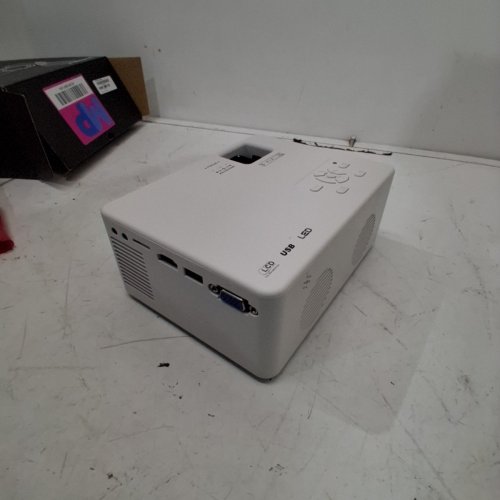 DR.J PORTABLE 1080P WIFI MOVIE PROJECTOR FOR UP TO 170" SCREEN - WHITE (MODEL: PT-06) image 9