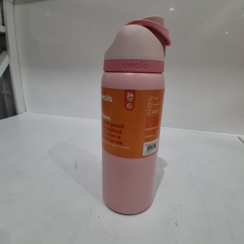 OWALA INSULATED WATER BOTTLE - 32 OZ - PINK (STYLE: FREESIP) image 6