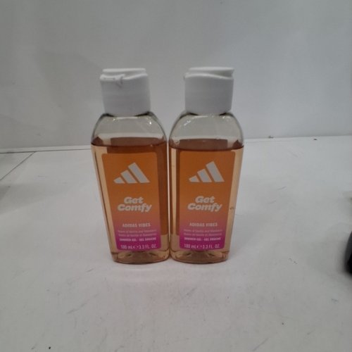 2 ADIDAS GET COMFY SHOWER GEL - 100 ML EACH (STYLE: ADIDAS VIBES) image 4