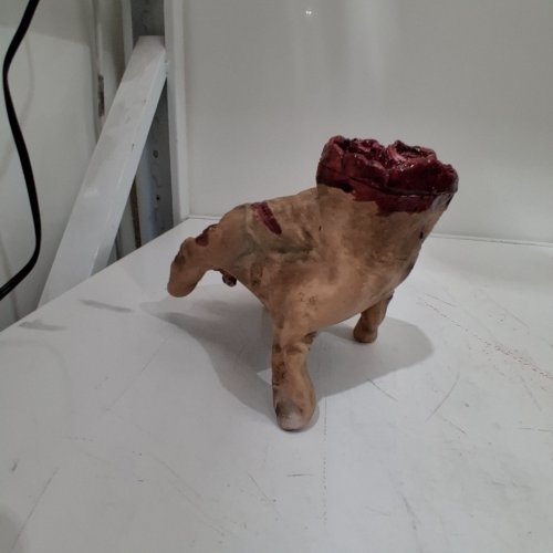 HALLOWEEN REALISTIC SOUND ACTIVATED CRAWLING HAND - 6" image 2