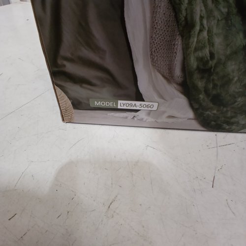 MARNUR ELECTRIC THROW BLANKET - 50" X 60" - GREEN (MODEL: LY09A-5060) image 2
