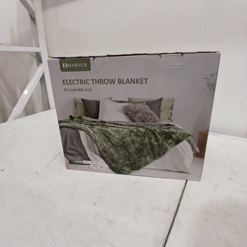 MARNUR ELECTRIC THROW BLANKET - 50" X 60" - GREEN (MODEL: LY09A-5060) image 5