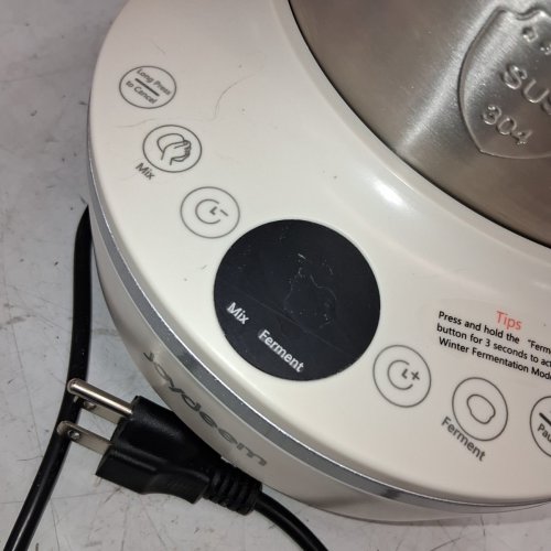 JOYDEEM 5-LITRE DOUGH MAKER - WHITE/STAINLESS STEEL - (MODEL: HMJ-A351) image 5