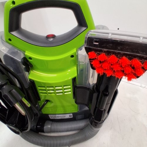 BISSELL LITTLE GREEN PORTABLE DEEP CLEANING VACUUM - 37OZ TANK MAX - GREEN/GREY (MODEL : 2513B) image 2