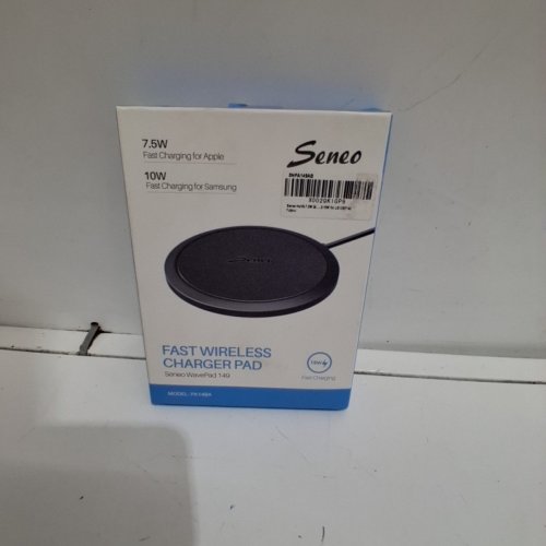SENEO WAVEPAD FAST WIRELESS CHARGER PAD - 15W - BLACK (MODEL: PA149A) image 2