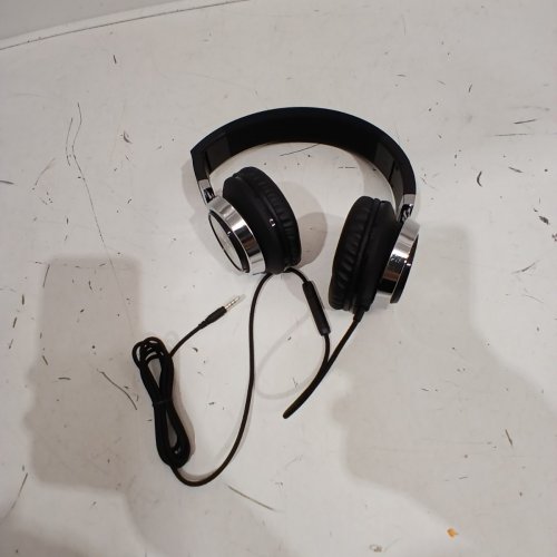 ARTIX WIRED OVER-EAR FOLDABLE HEADPHONES WITH MIC - BLACK (MODEL: CL750) image 2