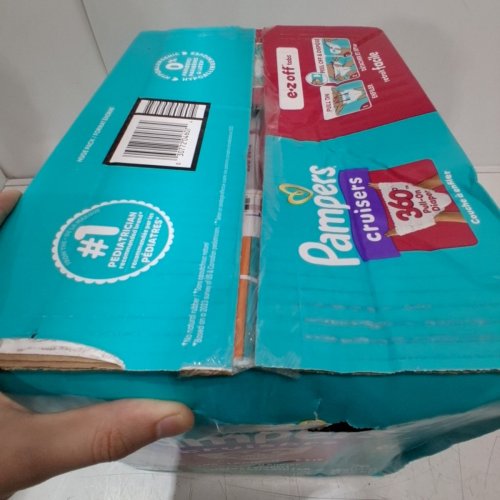 76PK PAMPERS CRUISERS 100% LEAKPROOF 360° GAP-FREE FIT DIAPERS - SIZE 6 image 2