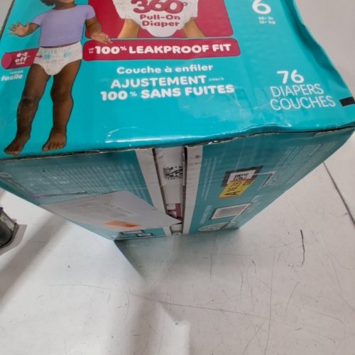 76PK PAMPERS CRUISERS 100% LEAKPROOF 360° GAP-FREE FIT DIAPERS - SIZE 6 image 3