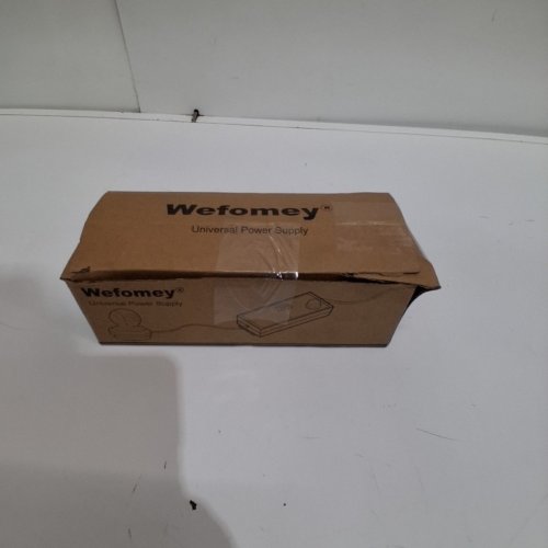 WEFOMEY UNIVERSAL POWER SUPPLY - 3-24V, 5A, 120W MAX -BLACK (MODEL: WFM-0917-120) image 8