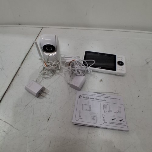 VTECH 5" UPGRADED SMART WIFI BABY MONITOR - 720P DISPLAY, 1080P CAMERA - WITH FULL HD NIGHT VISION, FULLY REMOTE PAN TILT ZOOM, 2-WAY TALK, SMART APP SUPPORT, IOS/ANDROID SUPPORT - WHITE (MODEL: ‎VM901HD) image 3