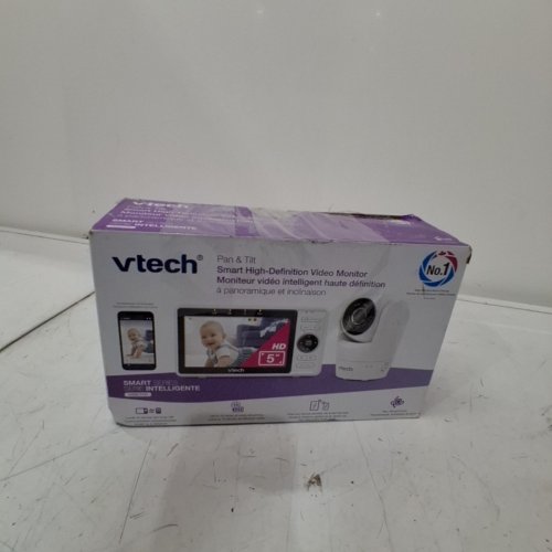 VTECH 5" UPGRADED SMART WIFI BABY MONITOR - 720P DISPLAY, 1080P CAMERA - WITH FULL HD NIGHT VISION, FULLY REMOTE PAN TILT ZOOM, 2-WAY TALK, SMART APP SUPPORT, IOS/ANDROID SUPPORT - WHITE (MODEL: ‎VM901HD) image 5