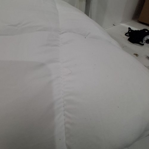 NIAGARA SLEEP SOLUTION CLOUD-LIKE MATTRESS TOPPER - KING - WHITE (MODEL: CMTTK) image 3