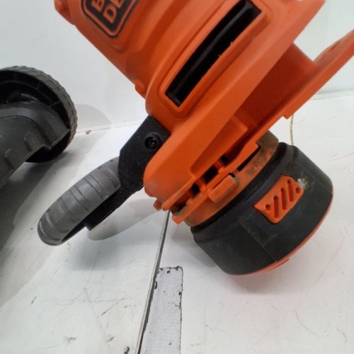 BLACK + DECKER 3-IN-1 COMPACT ELECTRIC TRIMMER MOWER - 12" - ORANGE (MODEL: BESTA512CM) image 4
