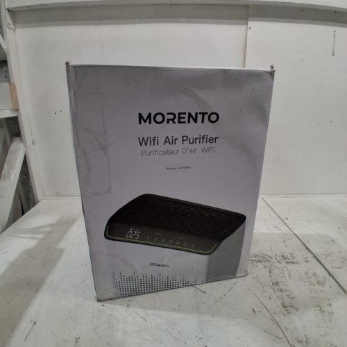 MORENTO AIR PURIFIER WITH SMART WIFI AIR QUALITY MONITOR - 1690 FT² - 23DB SOUND - WHITE - (MODEL: MR5866) image 5