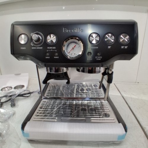 BREVILLE BARISTA EXPRESS ESPRESSO MACHINE - 120V - 18 - 22G - BLACK STAINLESS STEEL (MODEL: BES870BST1BNA1) image 14