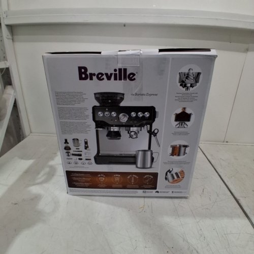 BREVILLE BARISTA EXPRESS ESPRESSO MACHINE - 120V - 18 - 22G - BLACK STAINLESS STEEL (MODEL: BES870BST1BNA1) image 15