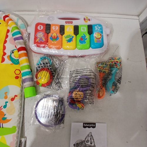 FISHER-PRICE DELUXE KICK & PLAY PIANO GYM & MARACAS (MODEL: GDD08) image 4