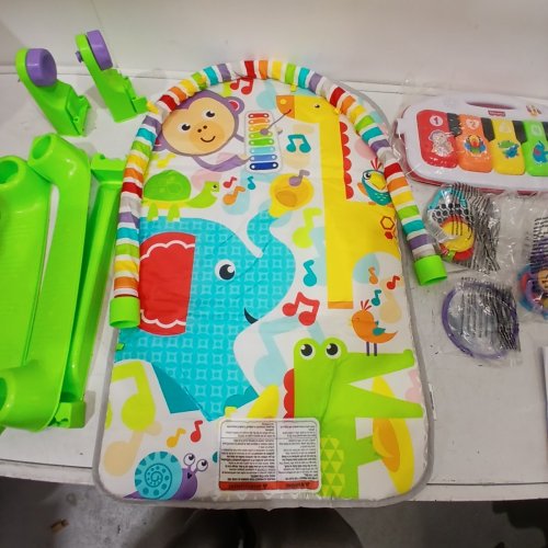 FISHER-PRICE DELUXE KICK & PLAY PIANO GYM & MARACAS (MODEL: GDD08) image 5