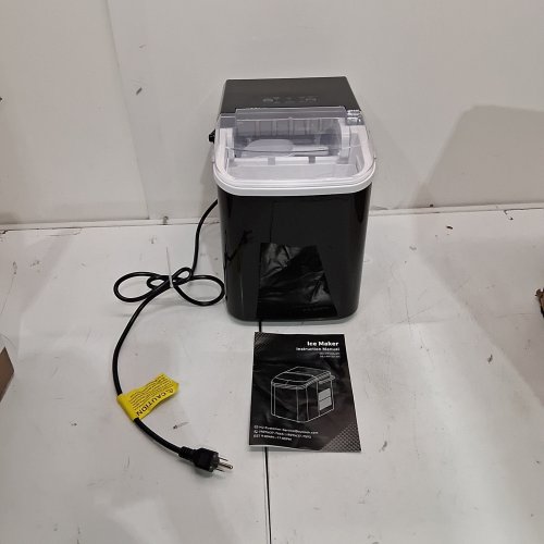 PORTABLE ICE MAKER - BLACK- 15.21LBS-  (MODEL: ZBJ-PP10A-BK) image 3