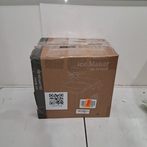 PORTABLE ICE MAKER - BLACK- 15.21LBS-  (MODEL: ZBJ-PP10A-BK) image 5