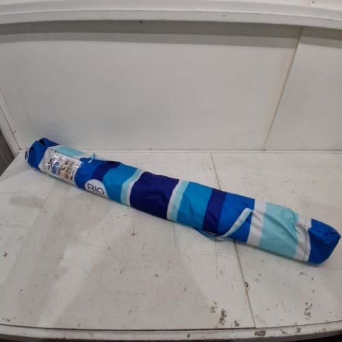 RIO BEACH UMBRELLA WITH ANCHOR - 7.5 FT - BLUE (MODEL: 1985294) image 4