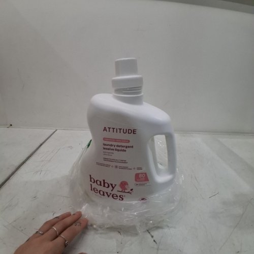 ATTITUDE BABY LEAVES LAUNDRY DETERGENT - 80 LOADS - UNSCENTED image 2