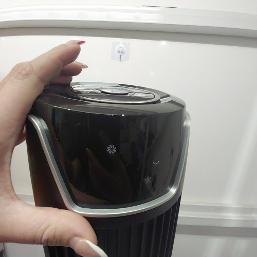 SENVILLE OSCILLATING TOWER FAN WITH 3 SPEED TIMER, 42" ADJUSTABLE HEIGHT - BLACK (SENTF-19JRA) image 2