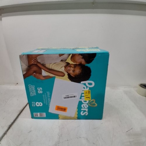 58PK PAMPERS SWADDLERS DIAPERS - SIZE 8 image 2