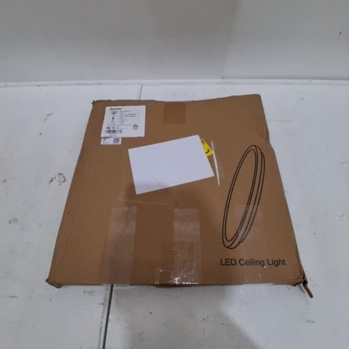 ZEMTY LED CEILING LIGHT FIXTURE WITH 3 LIGHT TEMPERATURES - 3000K/4500/6000K - WHITE (MODEL: 63242008-01) image 3