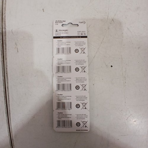 10PK LICB LR44/303/357/SR44/AG13 ALKALINE BUTTON CELL BATTERIES - 1.5V (MODEL: ‎LR44-10-CA) image 3