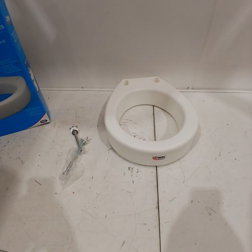 CAREX HEALTH BRANDS 3.5" TOILET SEAT ELEVATOR - ELONGATED image 2