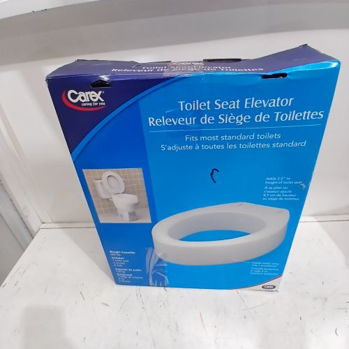 CAREX HEALTH BRANDS 3.5" TOILET SEAT ELEVATOR - ELONGATED image 3