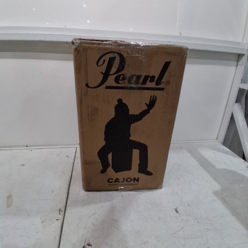 PEARL MUSIC TOWN USA CAJON - 19.25" X 11.75" X 11.75" - BLACK AND BROWN (MODEL: PBC-122B) image 5