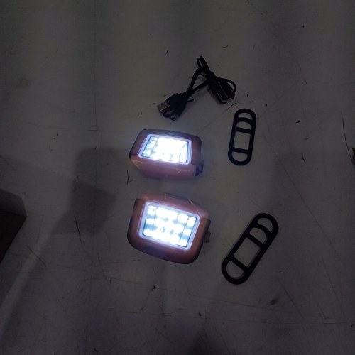 2PK PIKNRŌLL WATERPROOF RECHARGEABLE SAFETY CLIP-ON RUNNING LIGHTS - 300 LM - PINK (MODEL: PR100) image 2