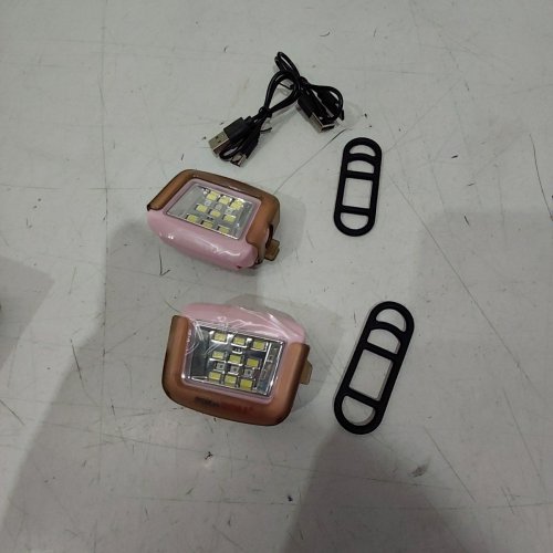 2PK PIKNRŌLL WATERPROOF RECHARGEABLE SAFETY CLIP-ON RUNNING LIGHTS - 300 LM - PINK (MODEL: PR100) image 4