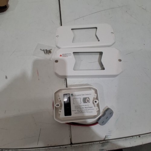 WILDPULSE RV PROPANE GAS AND CARBON MONOXIDE DETECTOR - WHITE (MODEL:R501) image 2