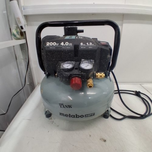 METABO HPT "THE TANK" PANCAKE AIR COMPRESSOR - 200PSI / 6 GALLON - GREY (MODEL: EC914S) image 3