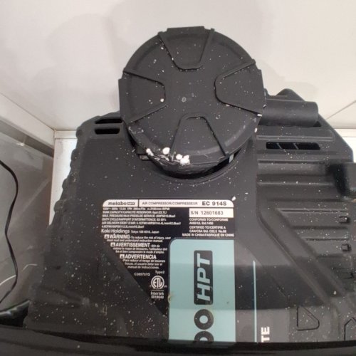 METABO HPT "THE TANK" PANCAKE AIR COMPRESSOR - 200PSI / 6 GALLON - GREY (MODEL: EC914S) image 5