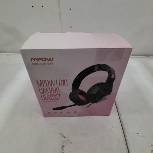 MPOW EG10 GAMING HEADSET FOR PS5,PS4, PC, XBOX ONE, ULTRA LIGHT OVER EAR HEADPHONES WITH NOISE CANCELLING MIC, STEREO BASS SURROUND PC HEADSET, LED LIGHT, SOFT MEMORY EARMUFFS FOR LAPTOP MAC SWITCH PINK (MODEL:MPBH414AP) image 6