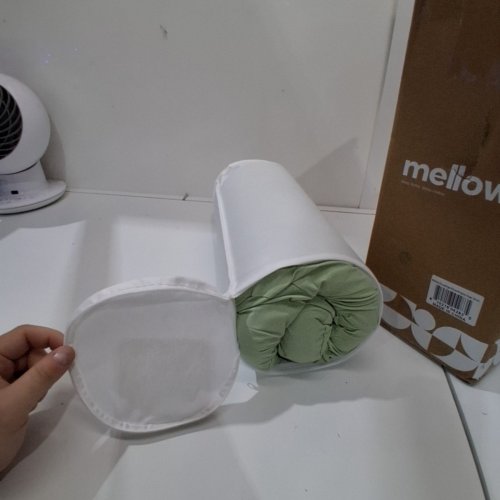 MELLOW SLEEP CLOUD ALIGN ULTIMATE COOLING COMFORT PILLOW - REGULAR 26" X 14" - SAGE GREEN image 3