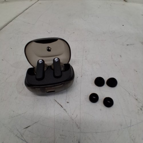 SKULLCANDY SMOKIN' BUDS XT IN-EAR WIRELESS EARBUDS - 20HR BATTERY, 50% RENEWABLE PLASTICS, MICROPHONE, WORKS WITH IPHONE ANDROID AND BLUETOOTH DEVICES - MIDNIGHT SMOKE (MODEL: S2TAW-S977) image 5