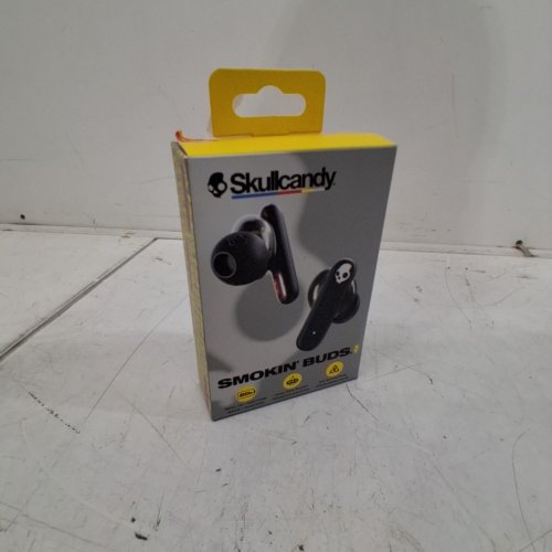 SKULLCANDY SMOKIN' BUDS XT IN-EAR WIRELESS EARBUDS - 20HR BATTERY, 50% RENEWABLE PLASTICS, MICROPHONE, WORKS WITH IPHONE ANDROID AND BLUETOOTH DEVICES - MIDNIGHT SMOKE (MODEL: S2TAW-S977) image 7