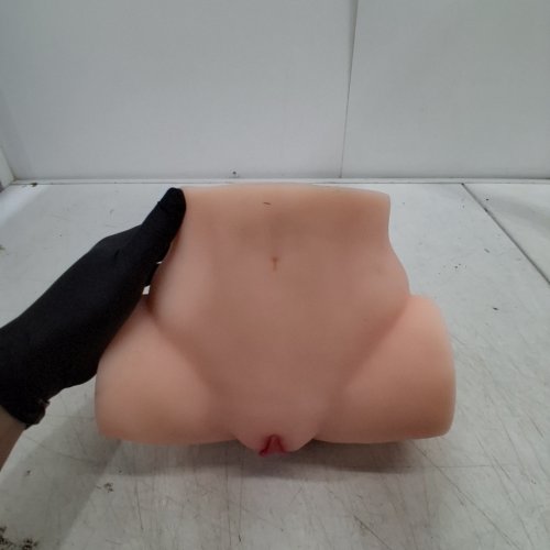 AUTOMATIC MALE MASTURBATOR WITH SUCKING VAGINA CHANNEL - 8LBS - NATURAL image 2