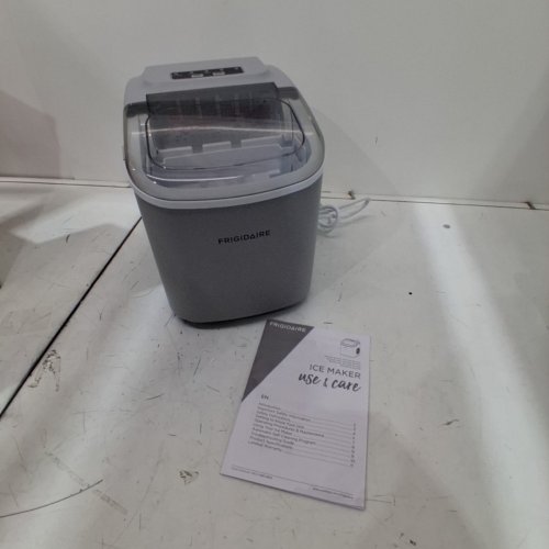 FRIGIDAIRE COMPACT COUNTERTOP ELECTRIC ICE MAKER - MAKES 26LBS OF ICE/DAY - SILVER (MODEL: EFIC189-B-SILVER) image 2
