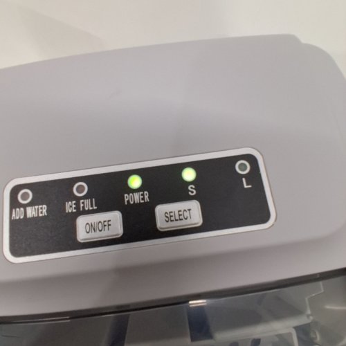 FRIGIDAIRE COMPACT COUNTERTOP ELECTRIC ICE MAKER - MAKES 26LBS OF ICE/DAY - SILVER (MODEL: EFIC189-B-SILVER) image 4